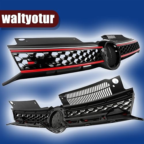 Miniatura 2 de Reemplazo de malla de panal de rejilla de capó superior delantera para Golf MK6 2010 2011 2012 2013