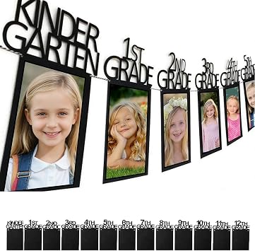 Graduation Photo Banner for Party Decoration,Kindergarten to 12th Grade.