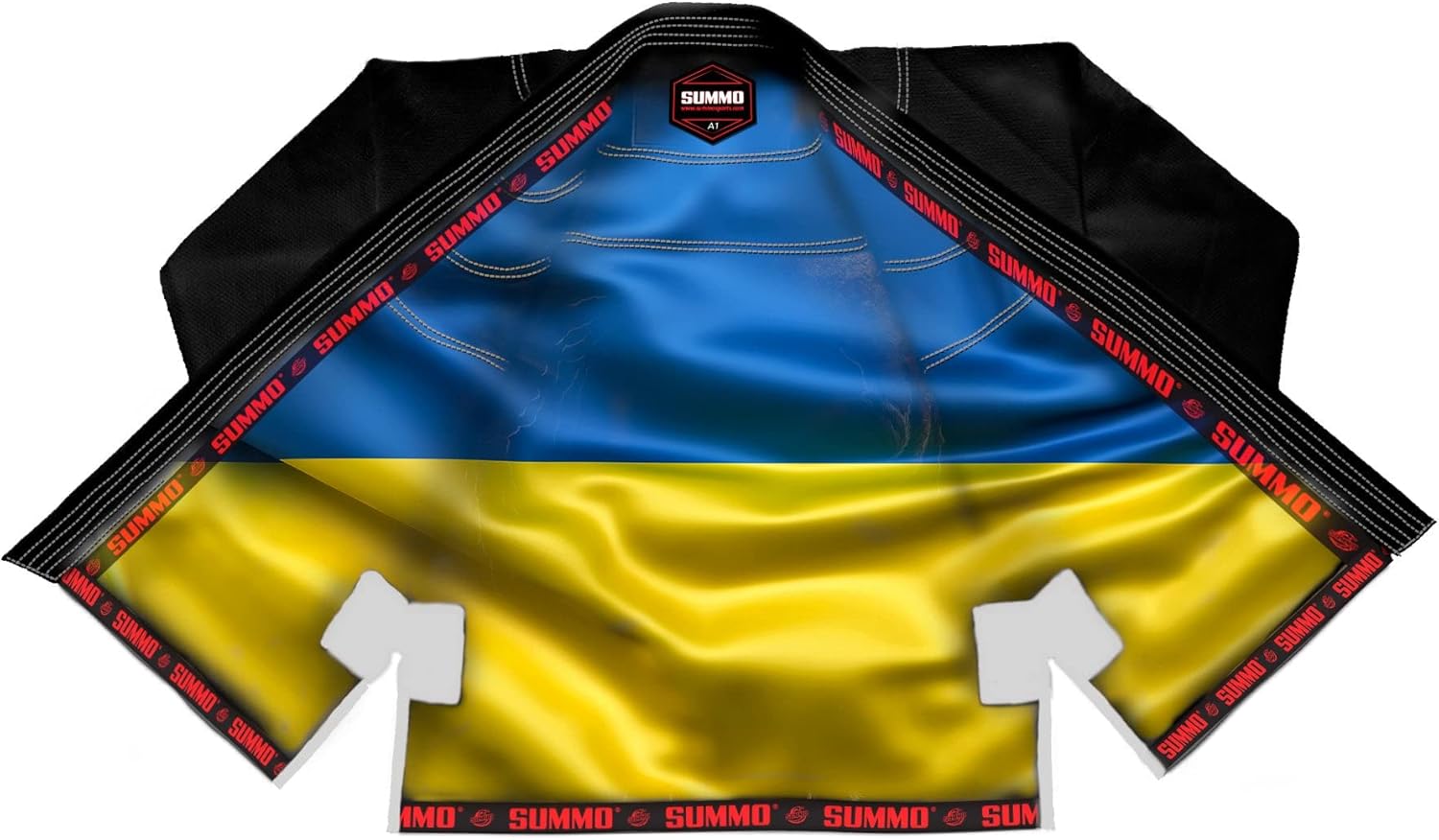 Summo Ukraine Black Sublimation Bjj Gi