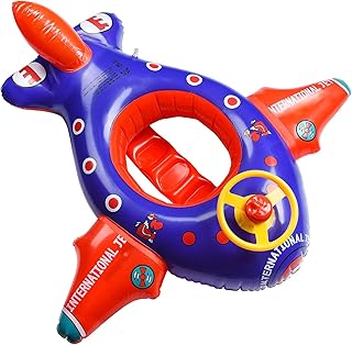 Herefun Schwimmring Spielzeug, Baby Schwimmreifen Spielzeug Baby Aufblasbarer Schwimmreifen Baby Schwimmen Sitz, Baby Pool...