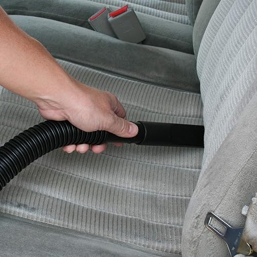 Miniatura 6 de WORKSHOP WetDry Vacs Vacuum Accessories WS12520A Manguera de vacío húmedaseca, manguera de vacío de 1-14 pulgadas x 6 pies, manguera de ajuste por