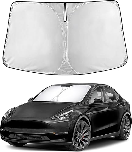 Miniatura 210 de EcoNour Parasol para Subaru Crosstrek 2013-2015 2016 2017, visera solar para parabrisas delantero y ventana, bloqueador de calor UV y protector