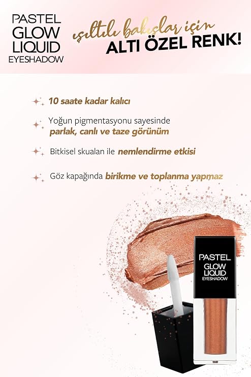 pastel Glow Liquid Eyeshadow - Liquid Headlight, 226 Life Core, 2.3 ml