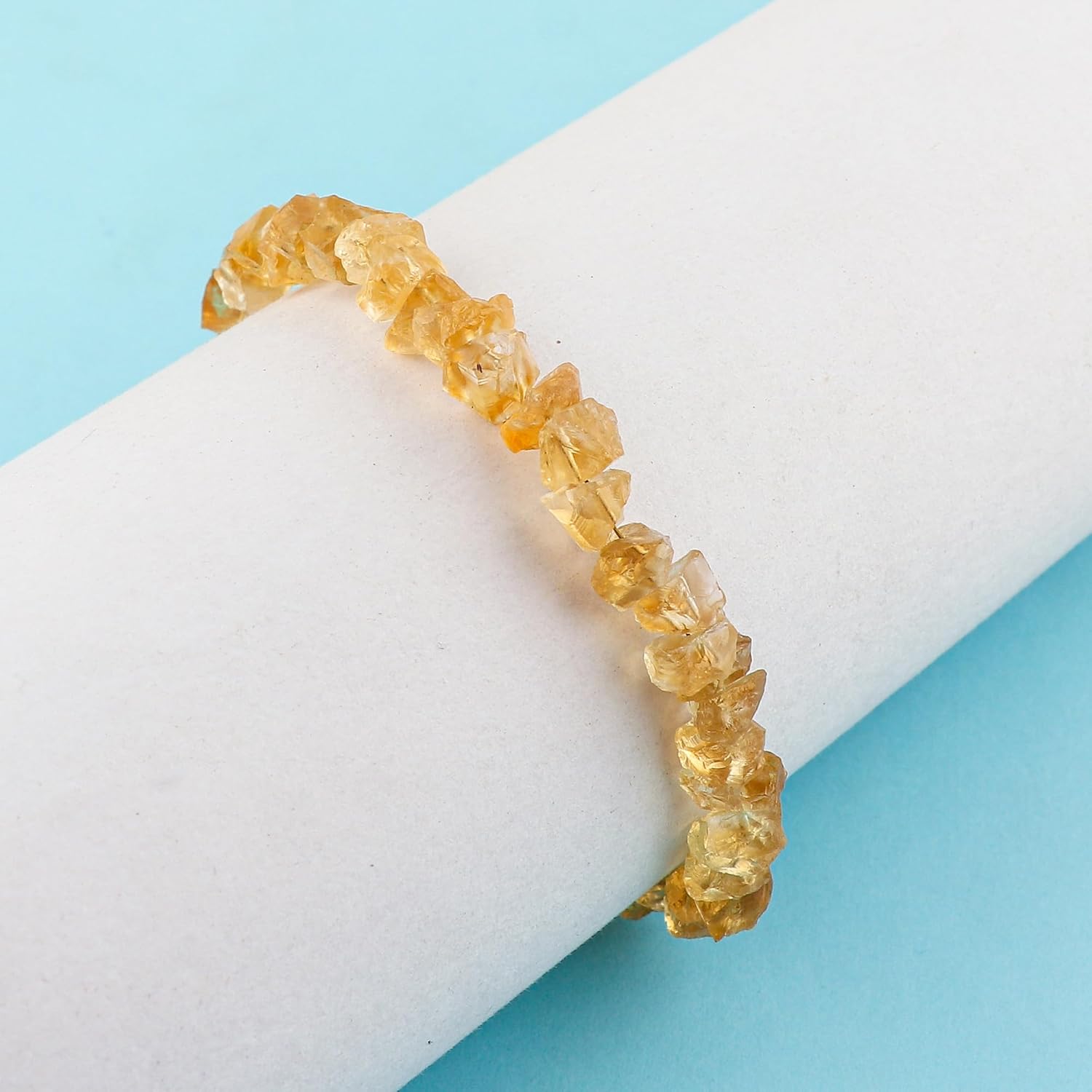 Natural Raw Gemstones, Rough Stones Crystals Jewelry, Handmade Fashion Jewelry for Women, Wicca & Reiki Healing Crystals, Bohemian, Christmas Gift - Image 5