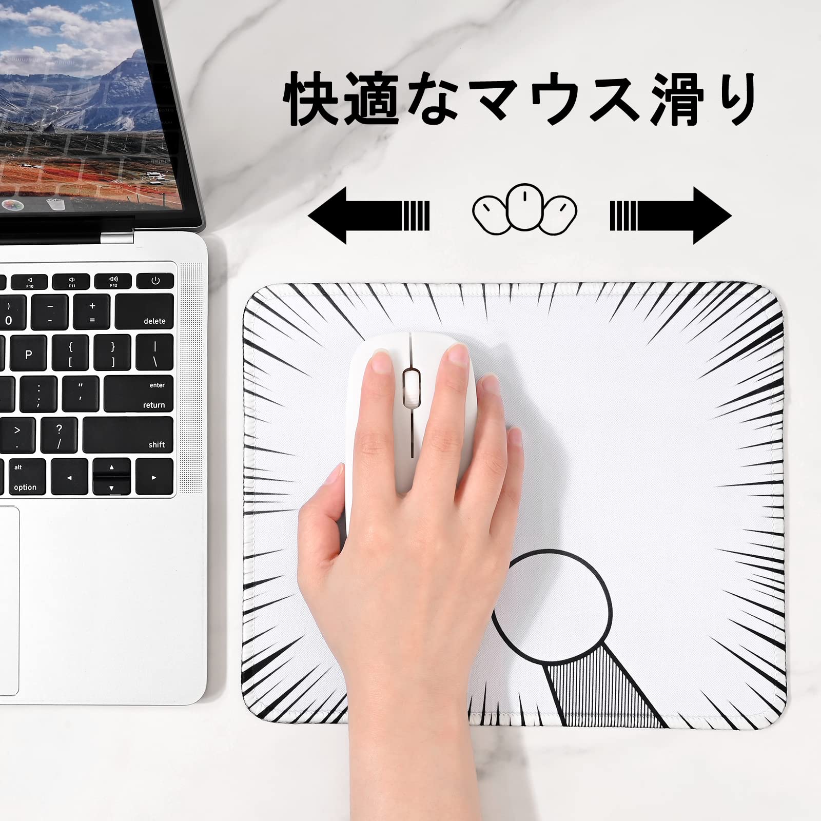 Amazon.co.jp: Newseego マウスパッド ゲーミングマウスパッド