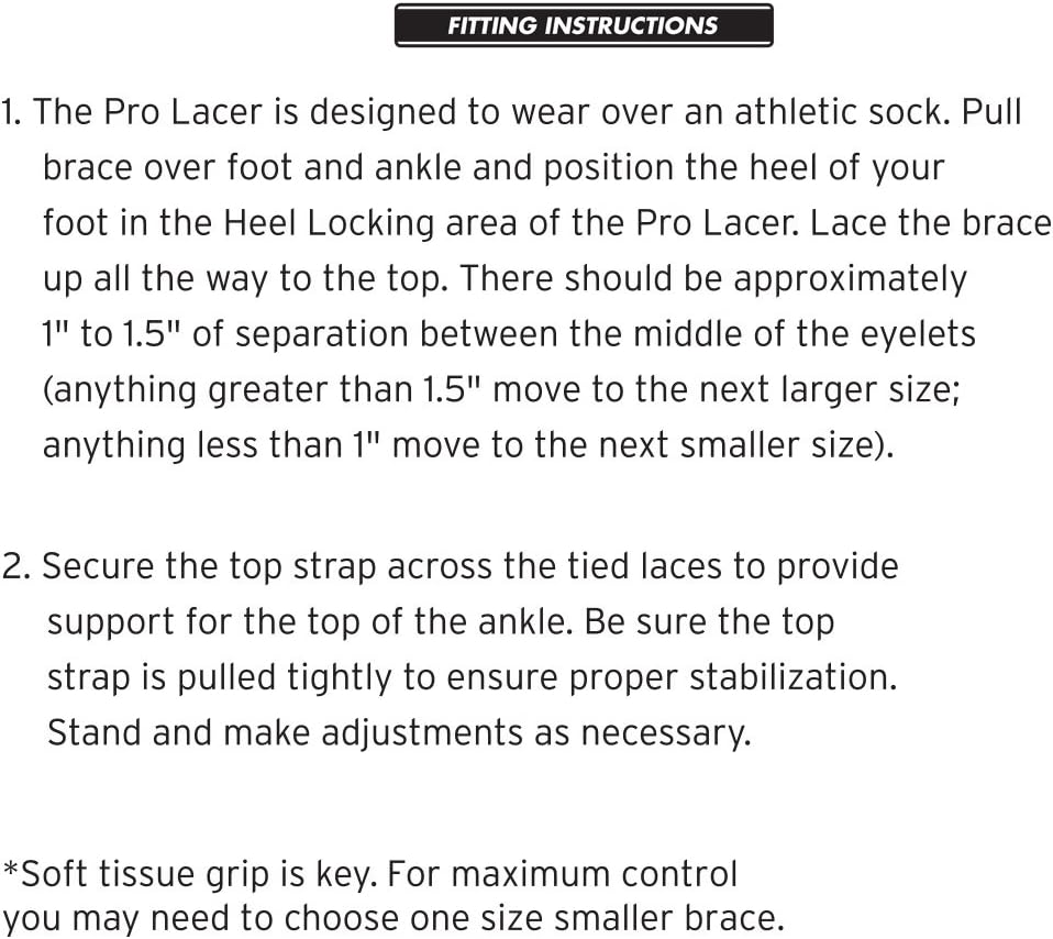 Active Ankle Prolacer Lace-up Ankle Brace For Injured Ankle Protection and Sprain Support