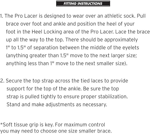 Miniatura 2 de Tobillera de tobillo con cordones para protección de tobillo lesionada y soporte de esguince