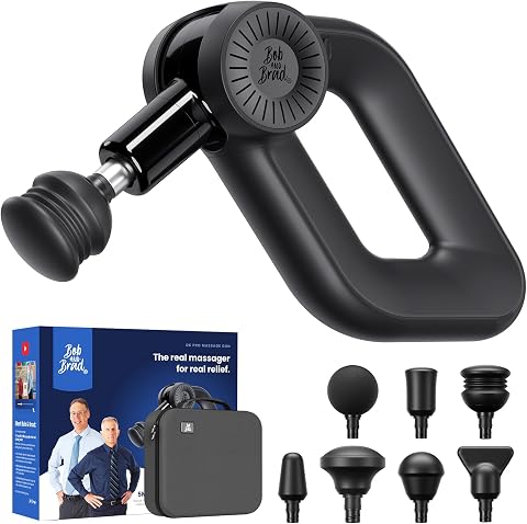 Bob and Brad D6 Pro Massage Gun Deep Tissue Percussion with 16mm Amplitude and 85lbs Stall Force
