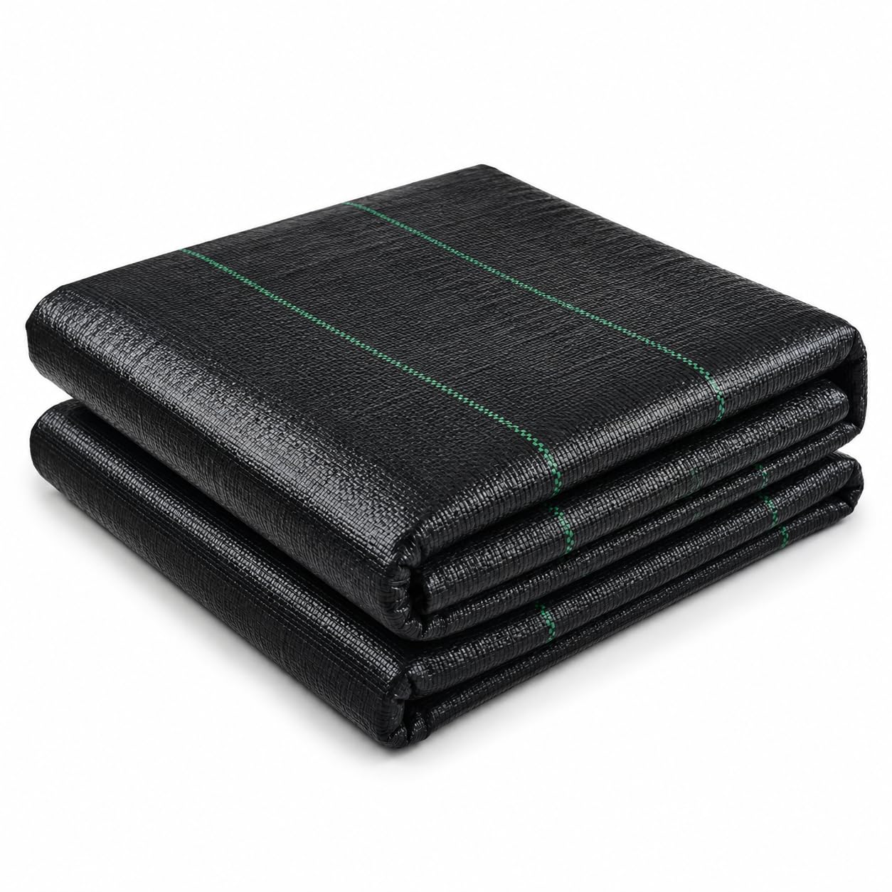 110 GSM Weed Mat for Gardening 1x10 Meter | Heavy Duty PP Woven Ground Cover Sheet | UV Stabilized Weed Control Mat for Nursery, Greenhouse, Landscaping & Agriculture | Black-image-39