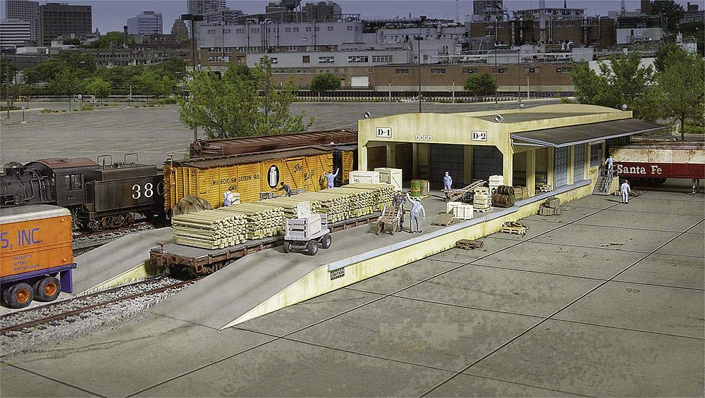 Kit de modélisation Walthers 933-2918 Cornerstone pour décor de train miniature HO