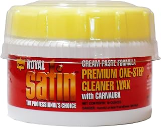 One Step Cleaner Wax - Deep Clean, Shine, and Protect Your Vehicle's Finish - Car, Truck, Bus - Carnauba/Hydro-Polymers - Original Cream Paste, 10 Oz