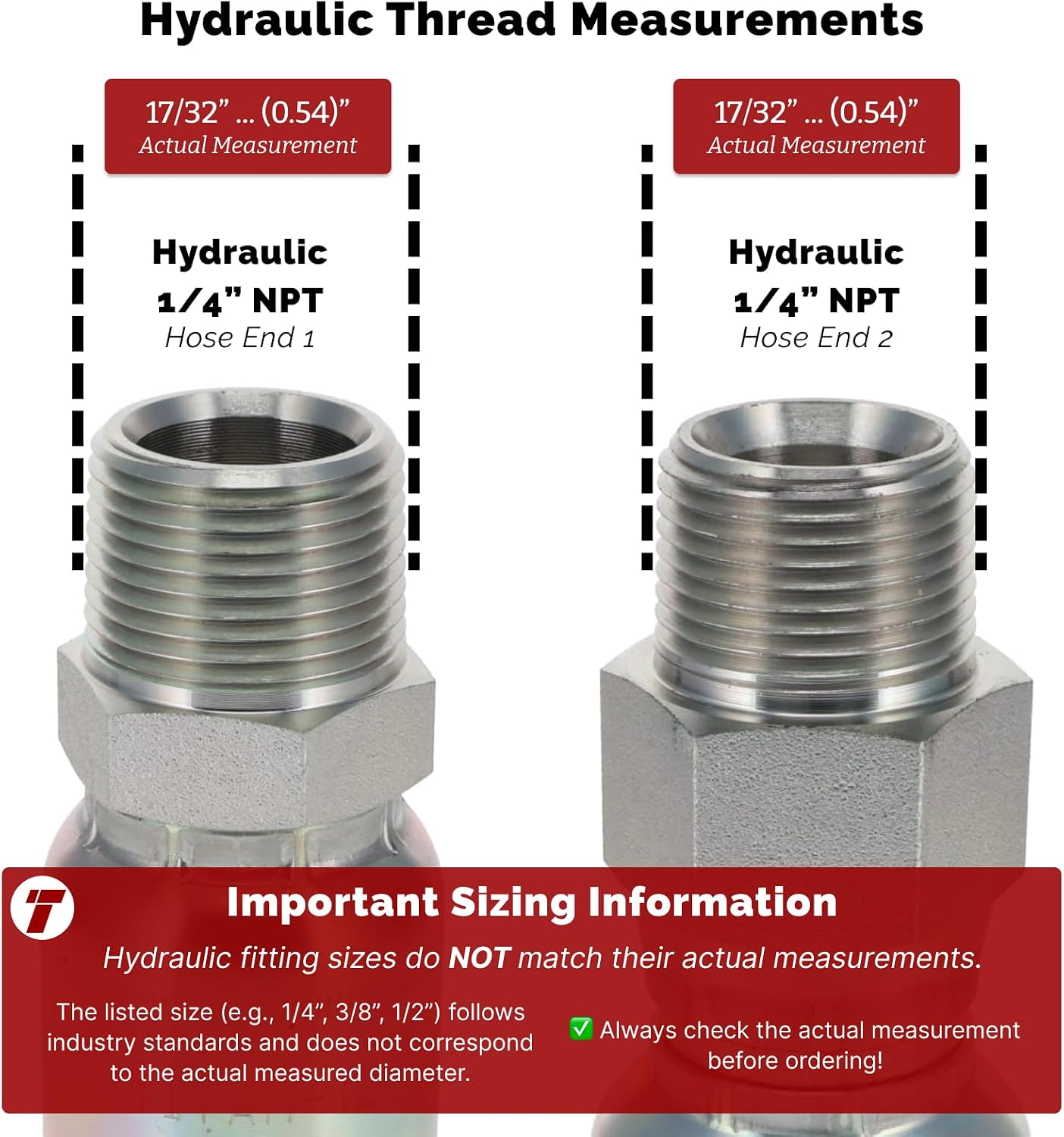 TITAN FITTINGS | FA-UFW4-NPT-NPTX-12 Inch | Assembly: 1/4" Ultraflex Hose with 1/4" Male NPT x 1/4" Male NPT swivel, 12" long (6,525 psi)