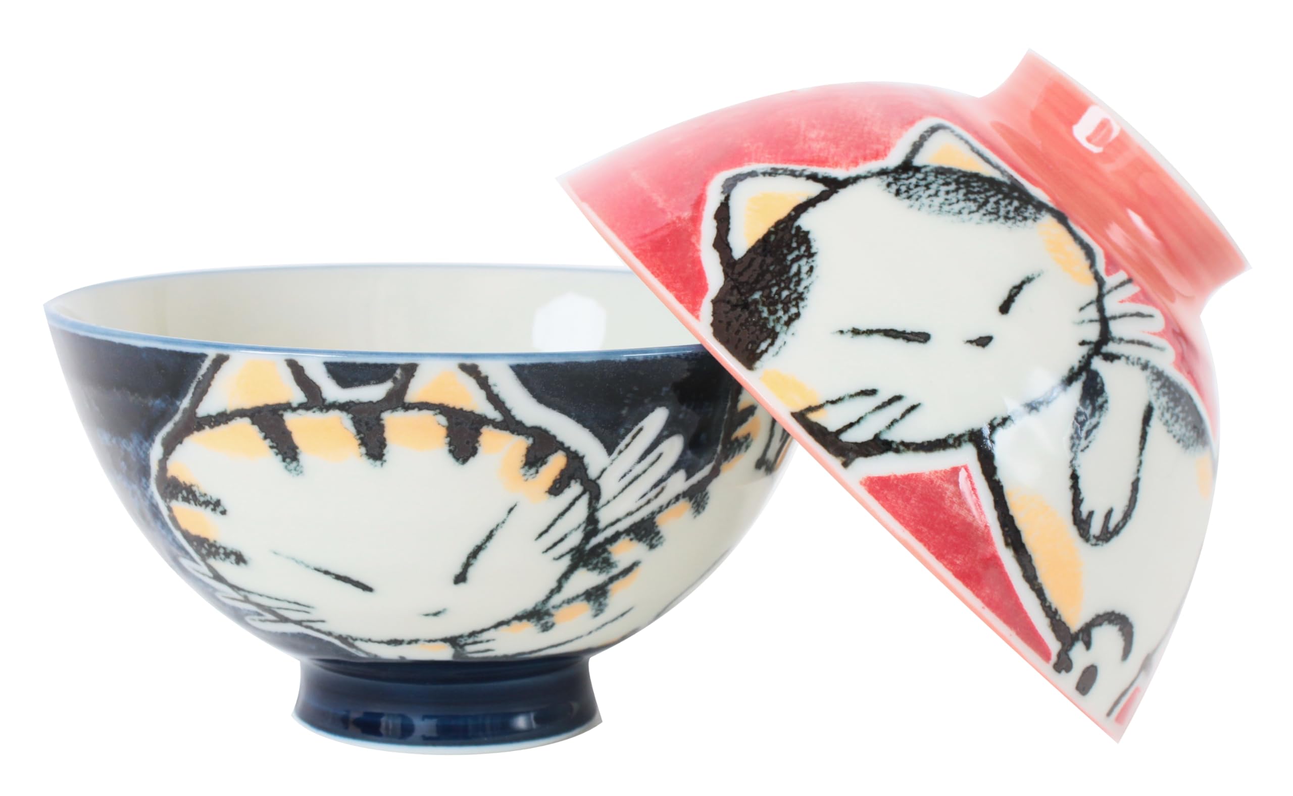 Bols à riz en poterie japonaise Mino ware MIG016 pour partager la poésie d'Asie