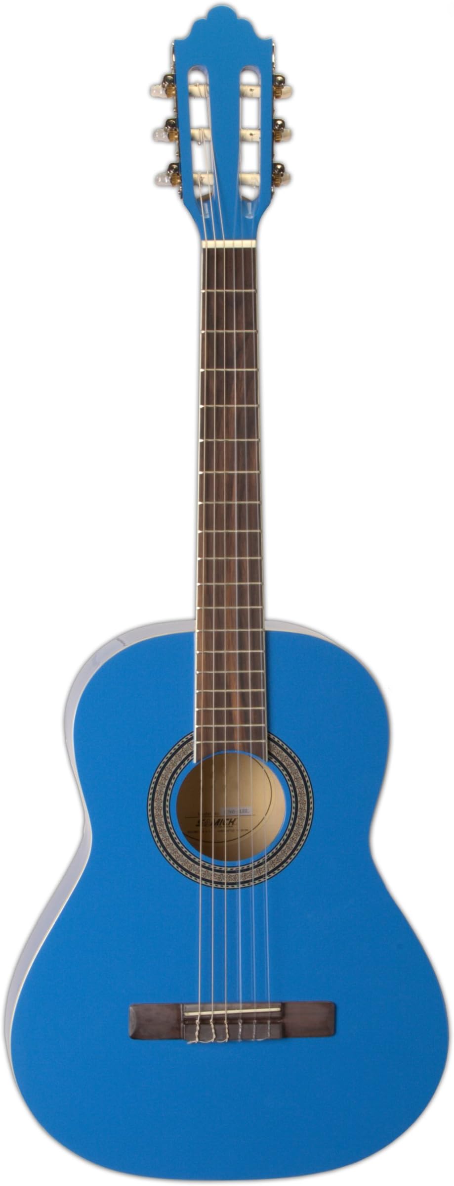San Mateo San Mateo SCS6 BL 36-Inch Classical Guitar, Blue