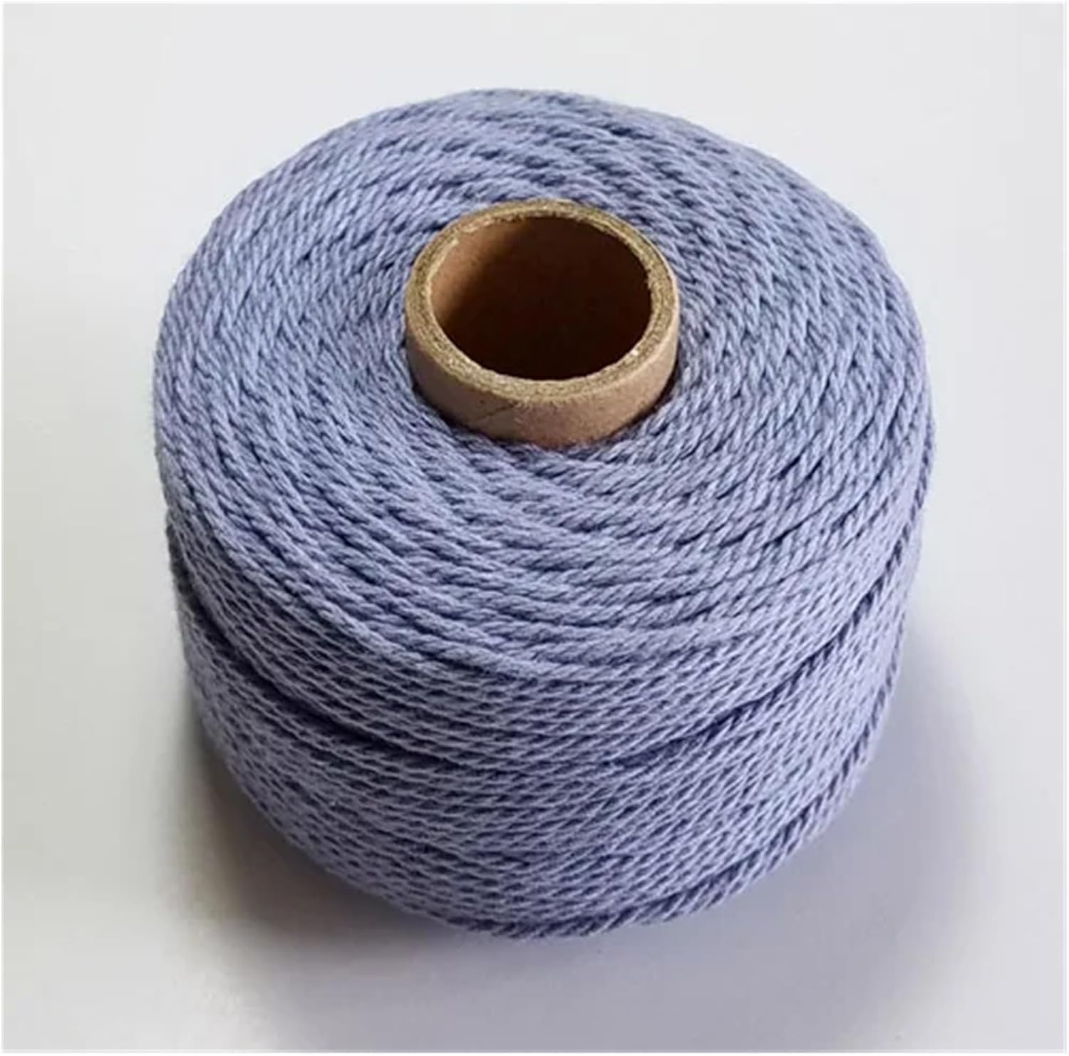 2mm Cotton Rope 80m/roll Colorful Twine Tassel lace Cord for Party Wedding Decoration Accessories DIY(Purple)