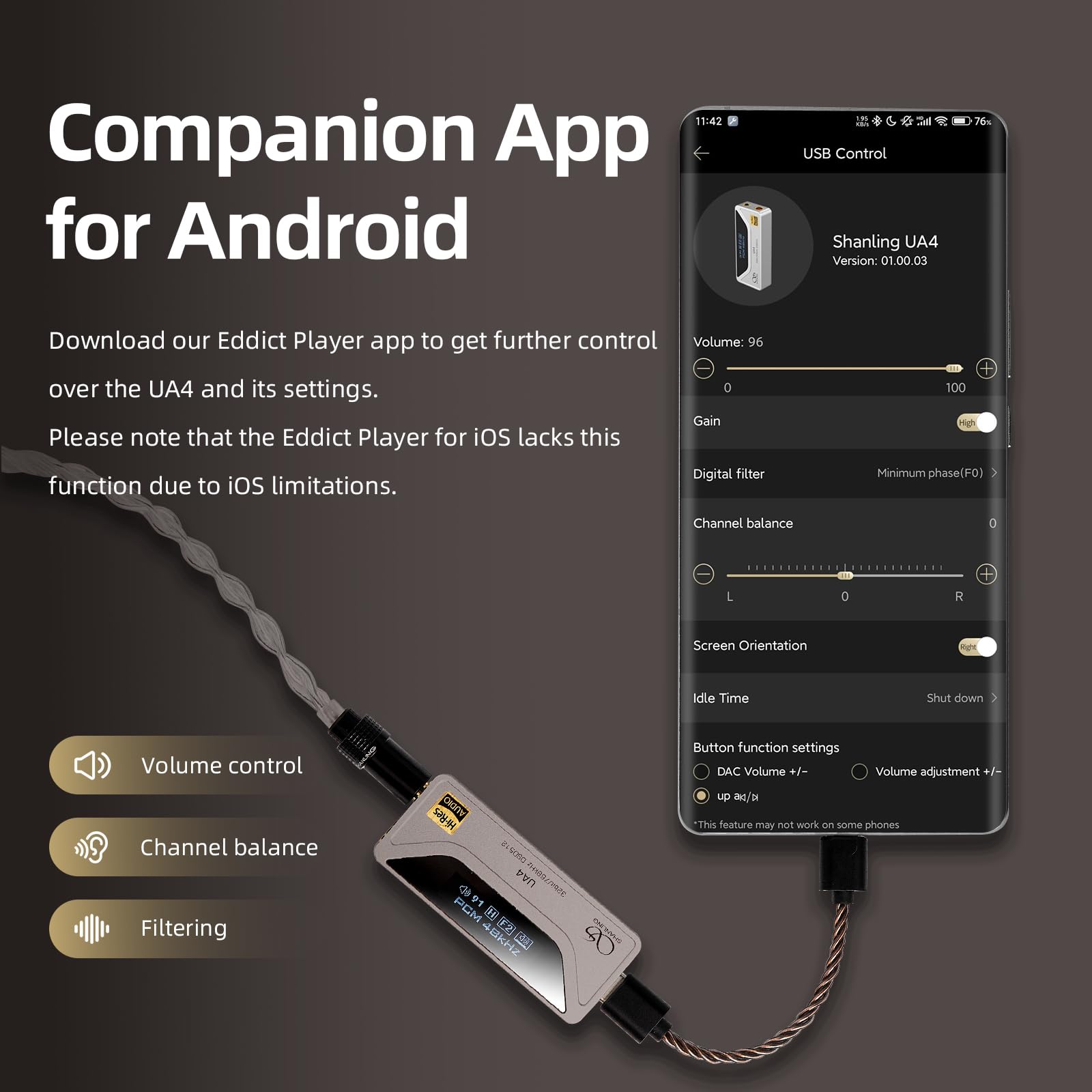 その他 UA4 Amazon.co.jp: SHANLING UA4ヘッドホンアンプ、ポータブルUSB