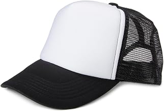 styleBREAKER Unisex 5-Panel Mesh Cap, Trucker Baseball Cap, Basecap, Adjustable Click and Snap Closure 04023007