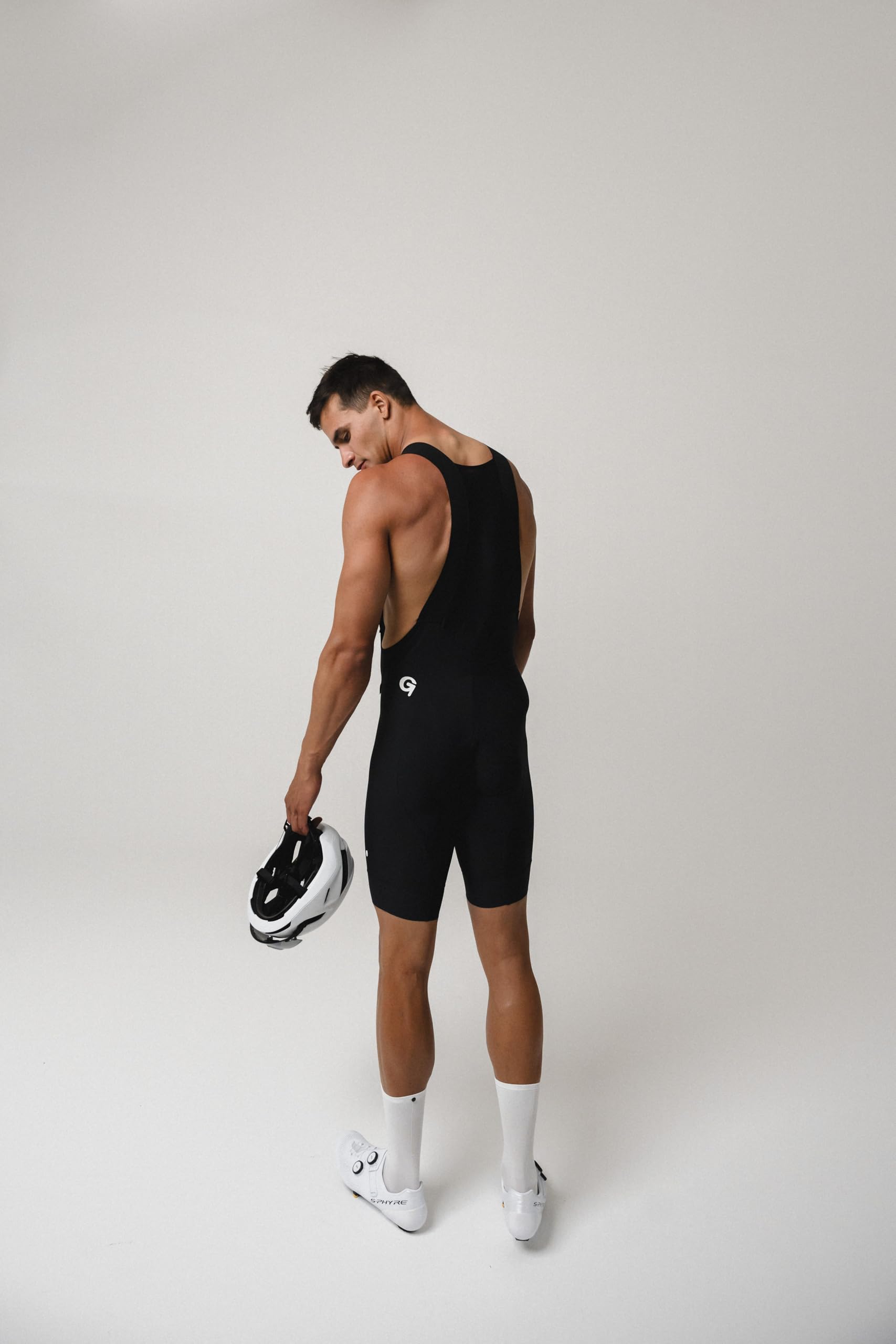 Gonso Herren Radhose SQlab GO M, kurze Fahrradhose mit Sitzpolster, Radlerhose tight fit