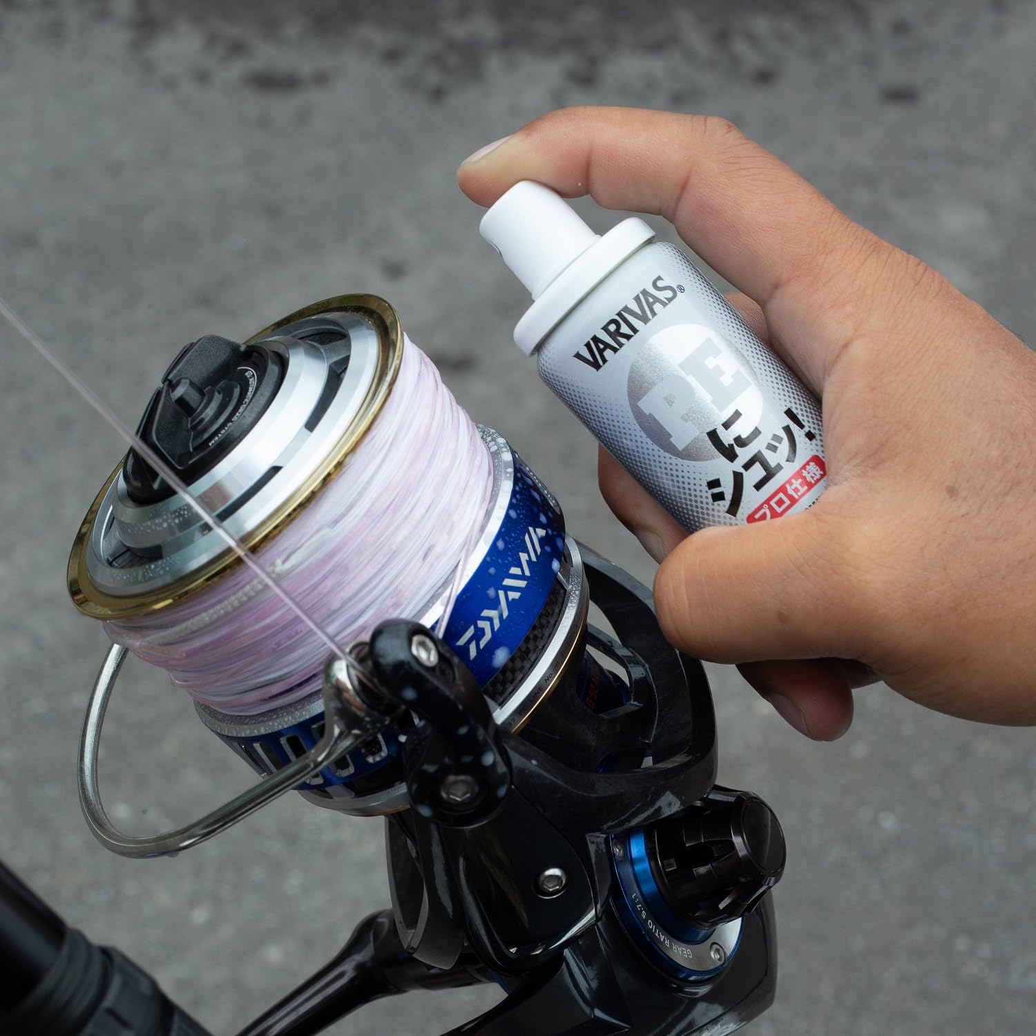 Varivas P.E Line Coating Friction Down Professional Non Gas 50 ml (3875 Varivas P.E Line Coating Friction Down Professional Non Gas 50 ml (3875