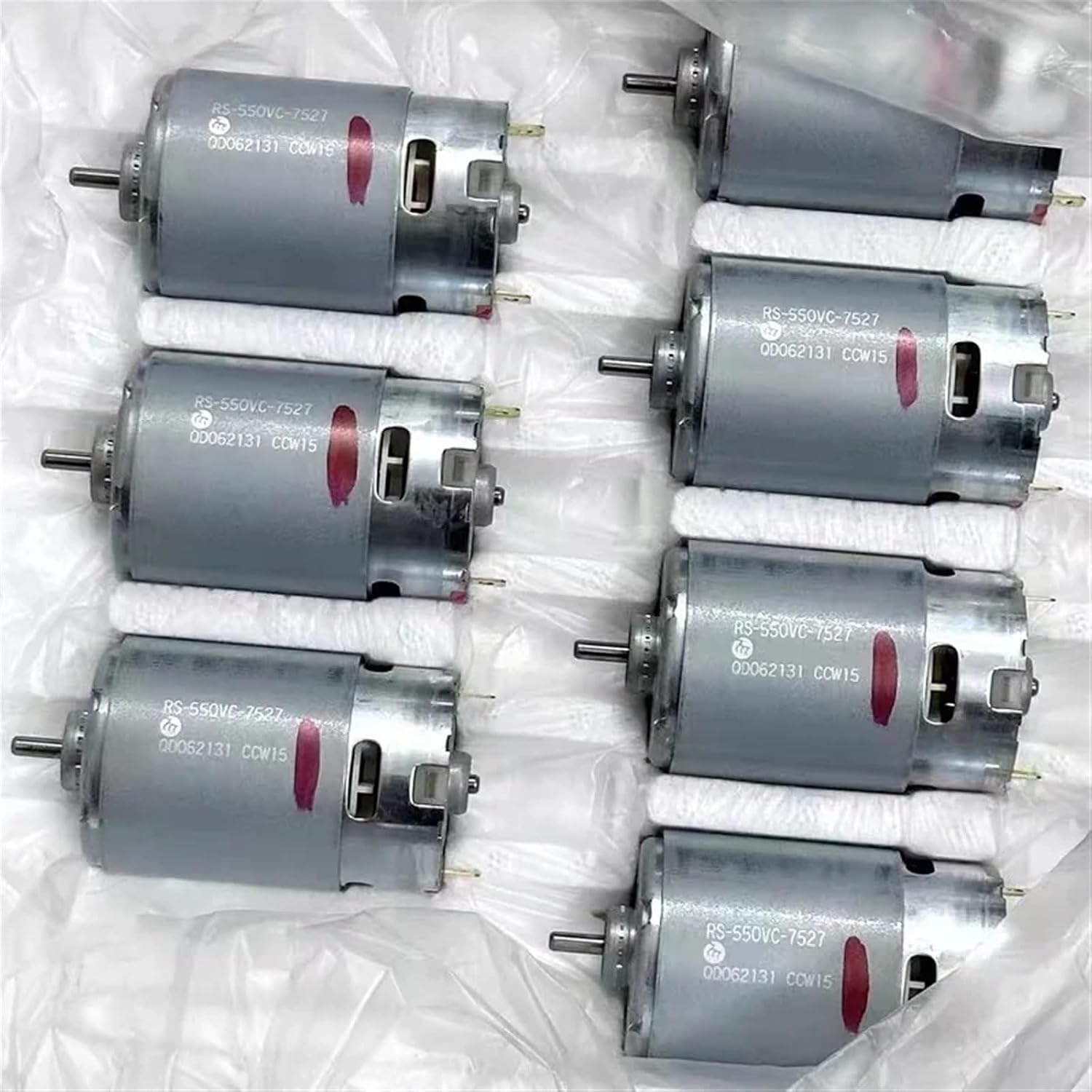 1PCS RS550-7527 High Speed High Power with Cooling Fan Electric Tool Motor Electric Drill Lawn Mower Accessories 6-14.4V 16500RPM