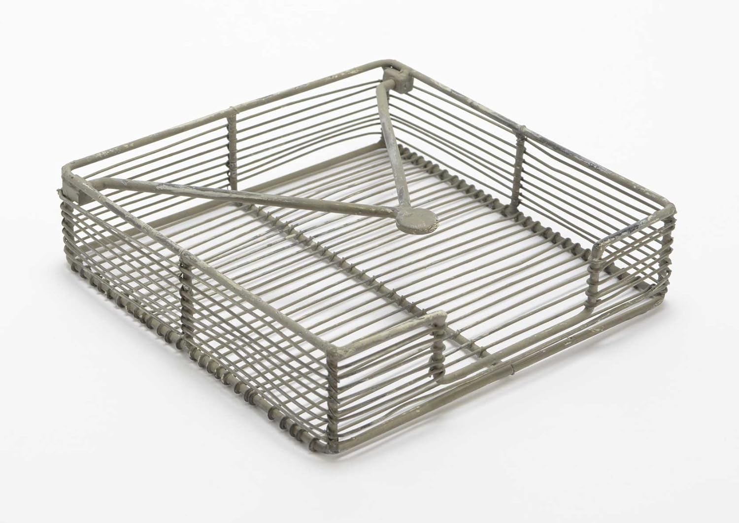 Square Metal Napkin Holder with Weight Home & Kitchen