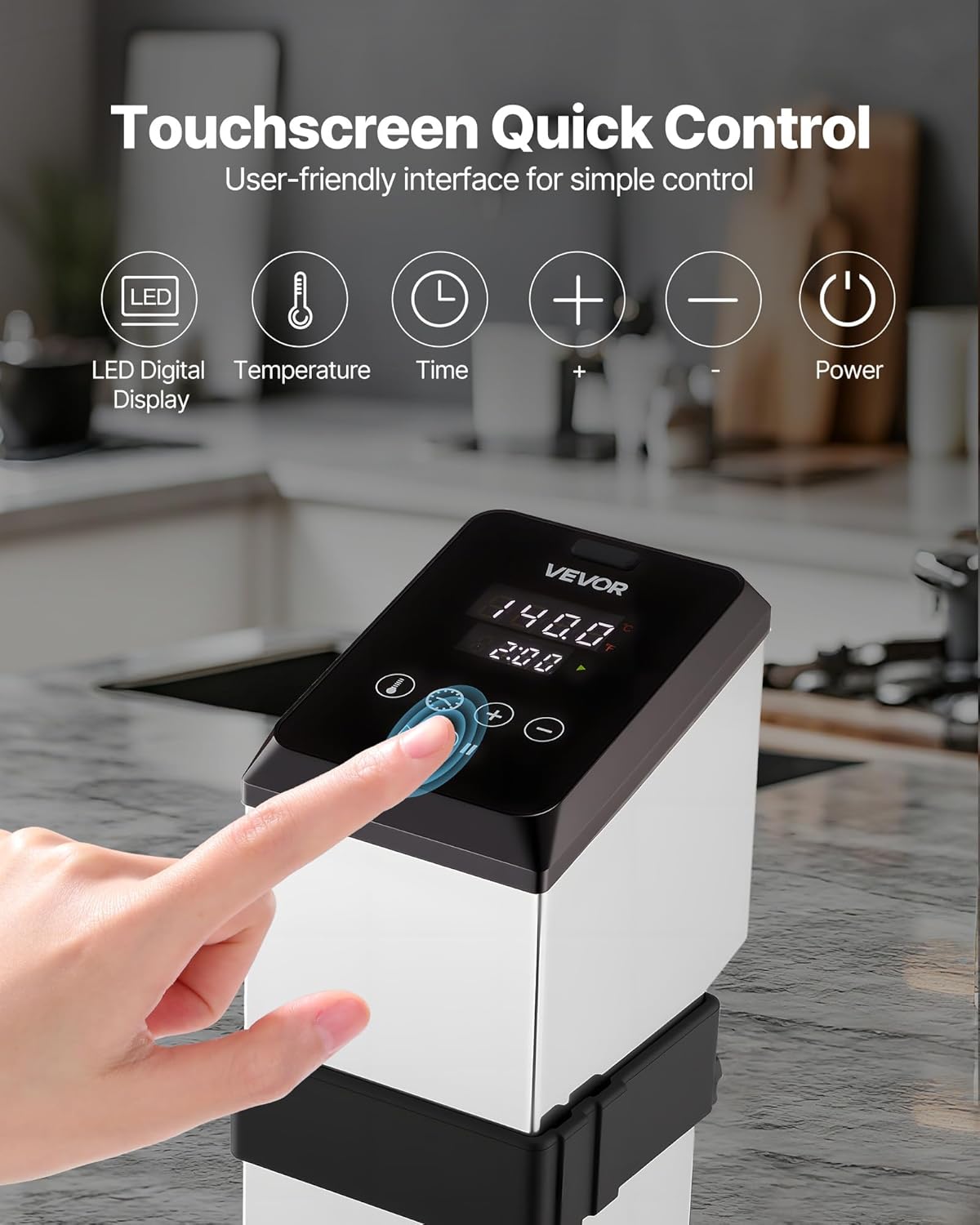 VEVOR SVC150FS Control Panel