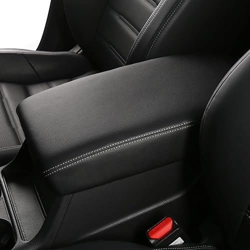 CZCGYDY Funda de consola central para Honda CRV 2023, funda para reposabrazos de ajuste personalizado para Honda CR-V 2023, funda de cuero para