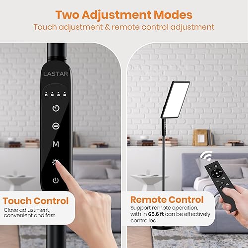 Miniatura 5 de LASTAR Lámpara de terapia de luz, luz de terapia de 12000LUX, lámpara solar de espectro completo, control remoto4 temperatura de color5 brillo4