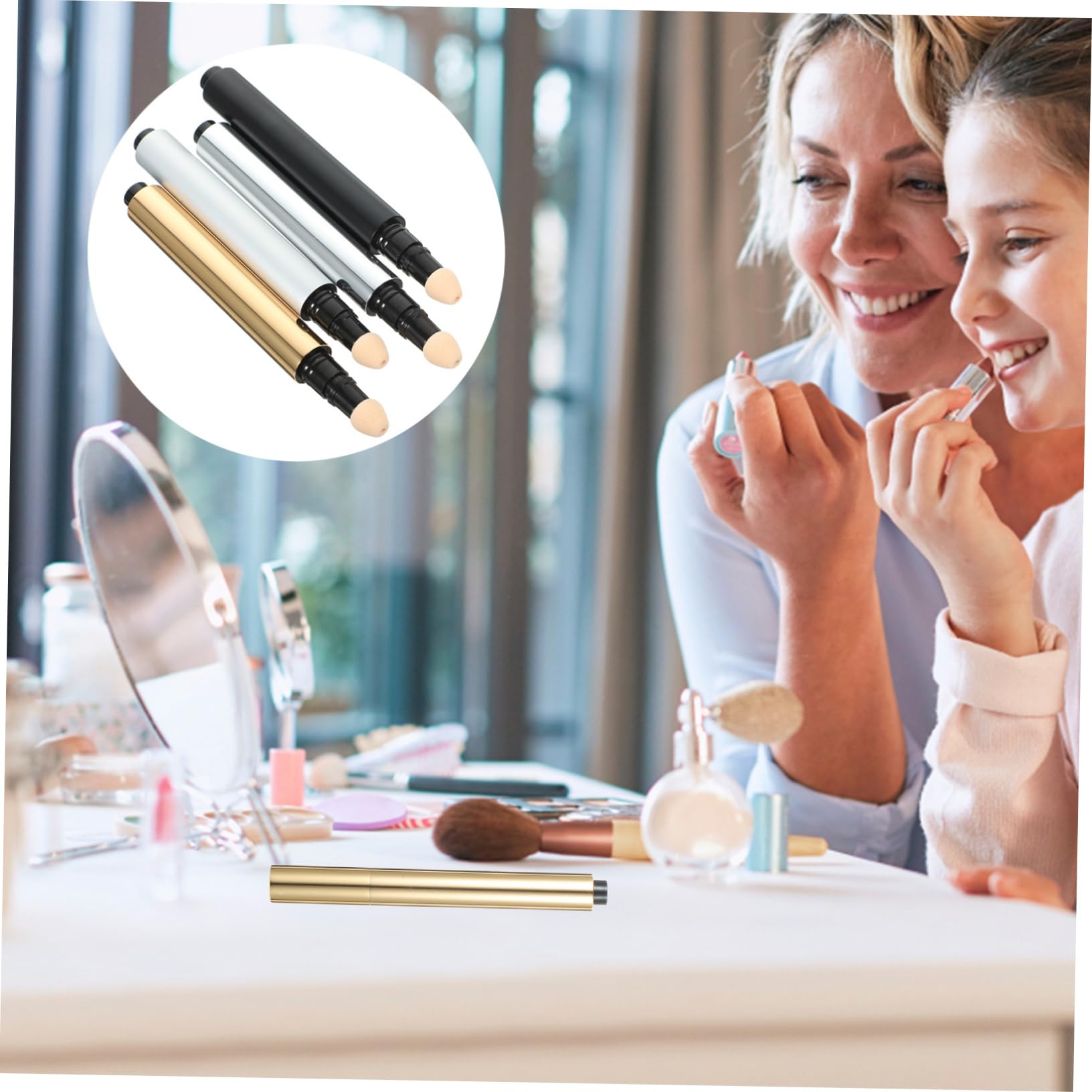 MAGICLULU Stk kosmetischer Druckstift makeup tasche kosmetiktasche Concealer-Behälter Gesichts-Make-up-Grundlage Nagelgellack DIY-Kosmetiktube Concealer Tube selber machen kompakt Spender