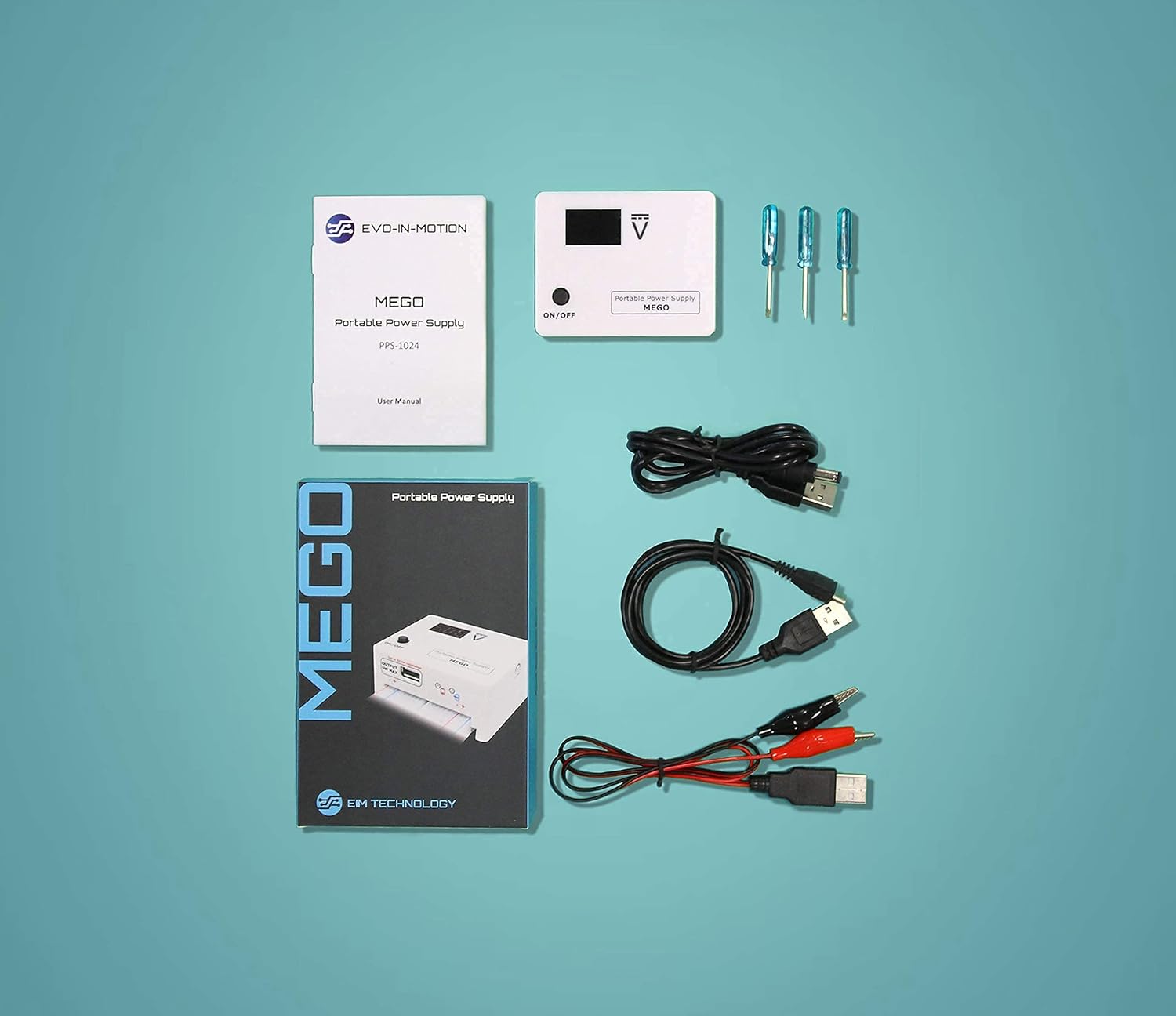 Buy MEGO Breadboard Power Supply 4V to 24V DC Output Portable Backup