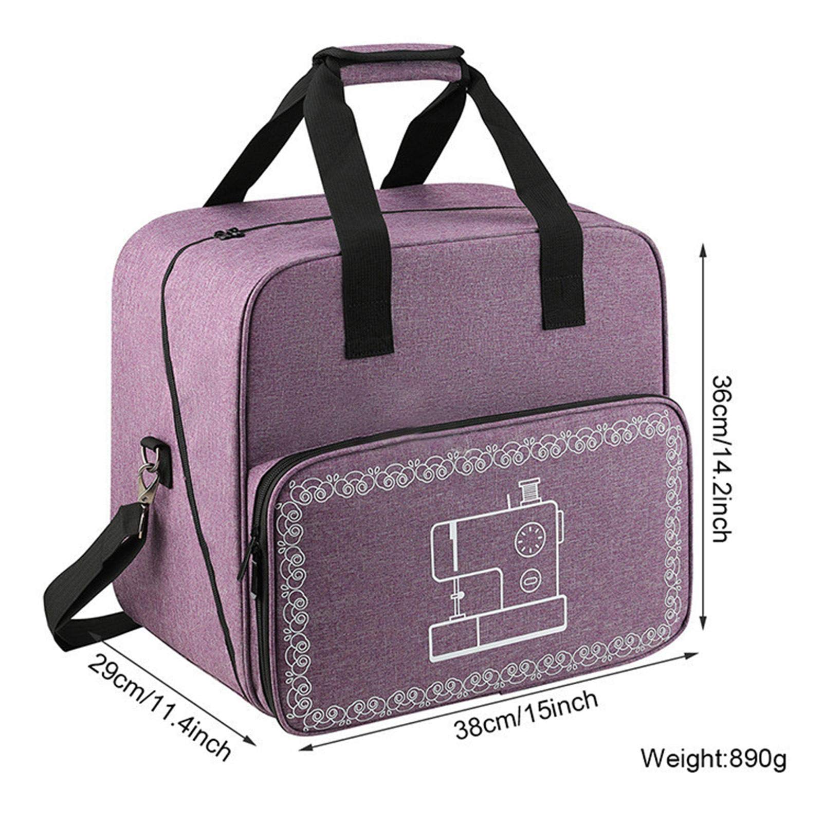 Bolsa De Transporte para Máquina De Coser | Bolsa De Máquina De Coser | Bolsa De Almacenamiento para De Coser Bolsa De Transporte para De Coser Funda De Almacenamiento 38x36x29 Cm
