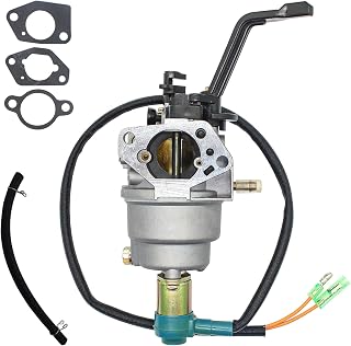 fullas Huayi Carburetor P27-1D Manual Choke for Predator 6000W 6500W Generator Champion 5500W 6500W Generator Duromax 7500W Westinghouse 6000W 7500W Gas Portable Generator