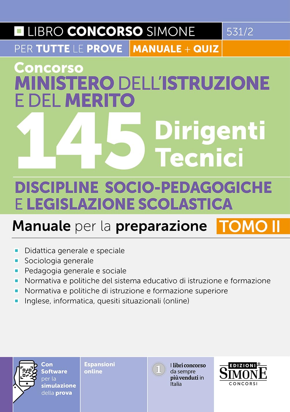Concorso Ministero Dell’Istruzione E Del Merito 145 Dirigenti Tecnici Discipline Socio-Pedagogiche E Legislazione Scolastica - Manuale Per La Preparazione – Tomo Ii: Vol. 2 - 4