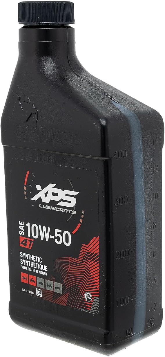 Can-Am OEM 4T 10W-50 Synthetic Blend Oil Change Kit, 779252, 9779252