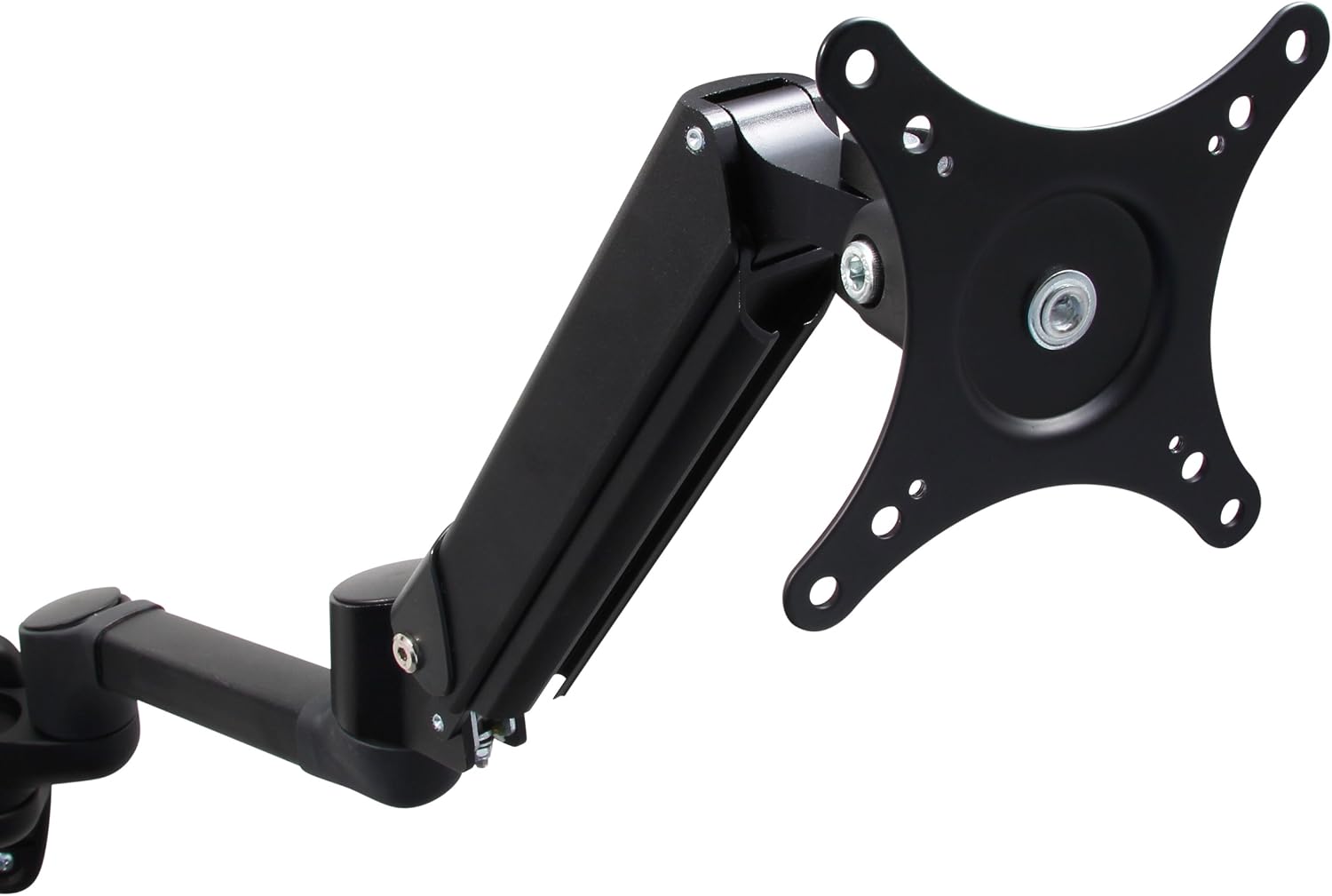 Pegasus Dual LCD/LED Monitor Full Aluminum Gas Spring Arms Height Adjustable Universal 2 Screen Wall Mount