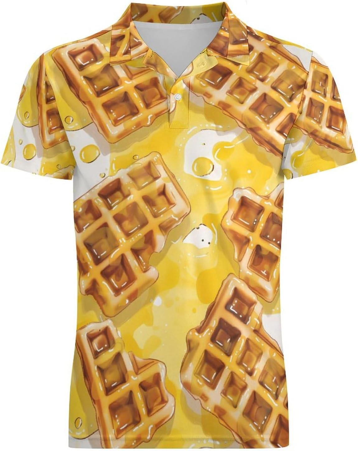 Food Honey Novelty Men's Short Sleeve Shirt Golf Tennis Shirts Work T-Shirt Sport Tee