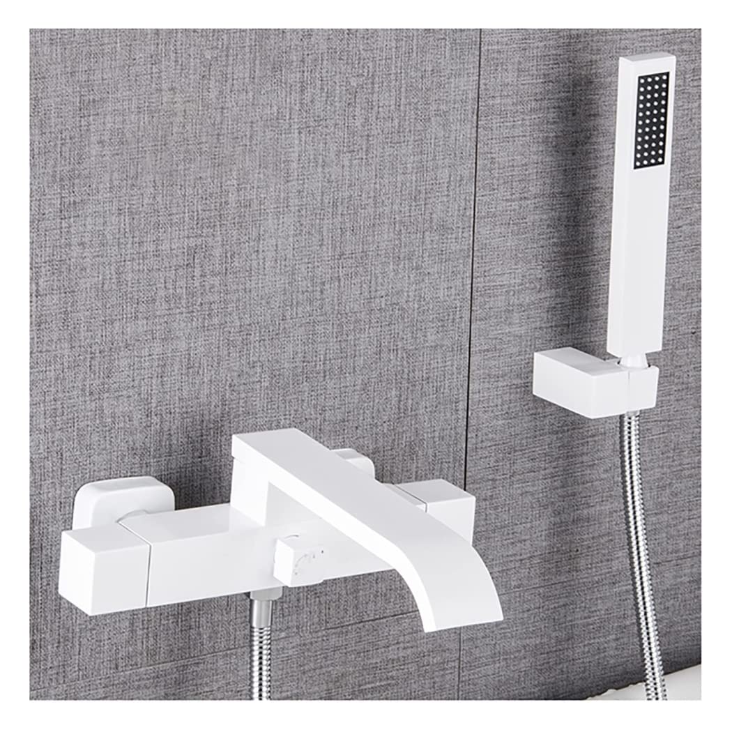 Robinet baignoire moderne avec mitigeur de douche à effet cascade relaxant