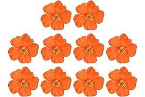 Artificial PATIKIL Hawaiian Hibiscus Flowers For Tabletop Decoration