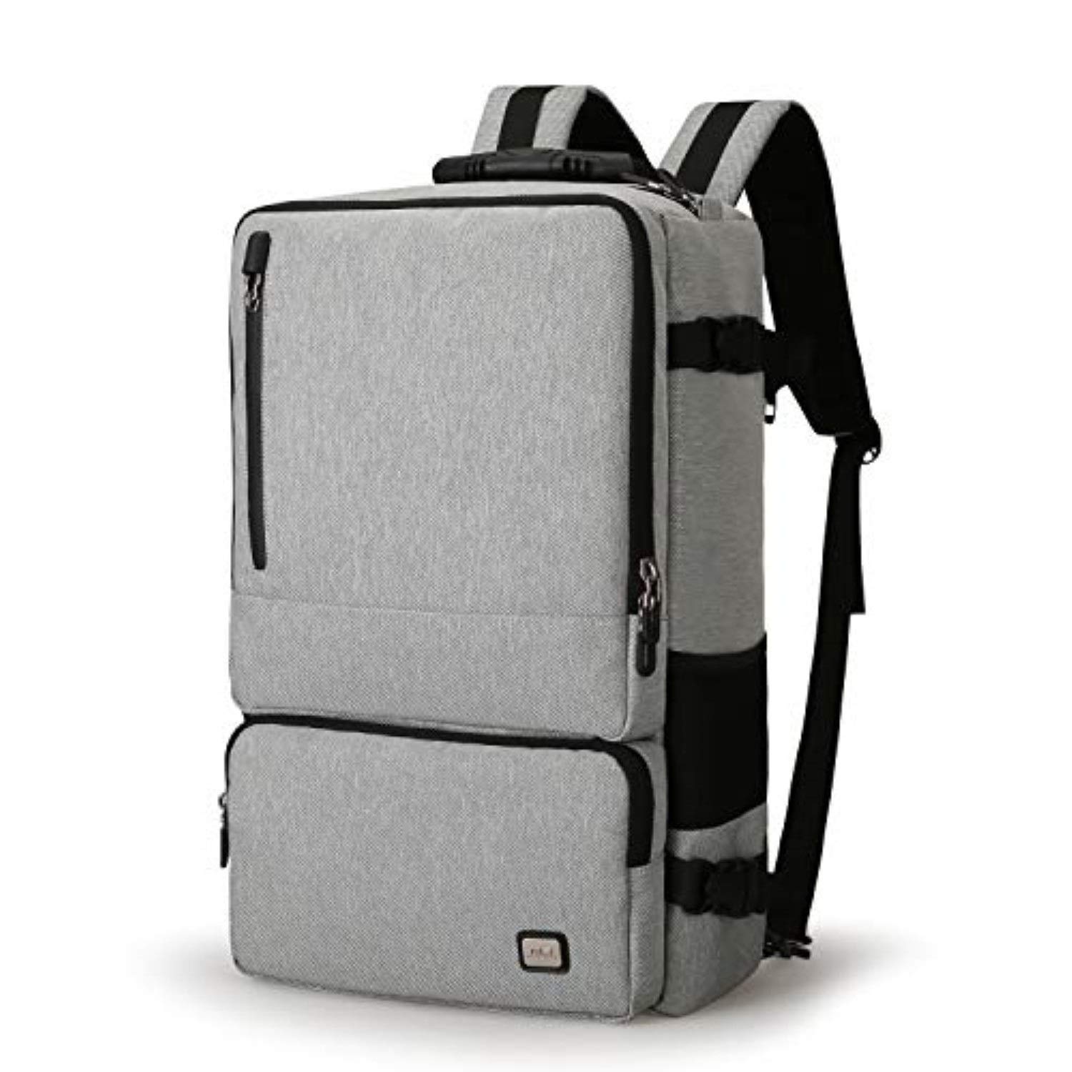 MR MARK RYDEN Anti-Theft USB Charging 17.3 Inch Backpack Stylish Waterproof with High Capacity for College and Office Work - MR6656 (Gray)