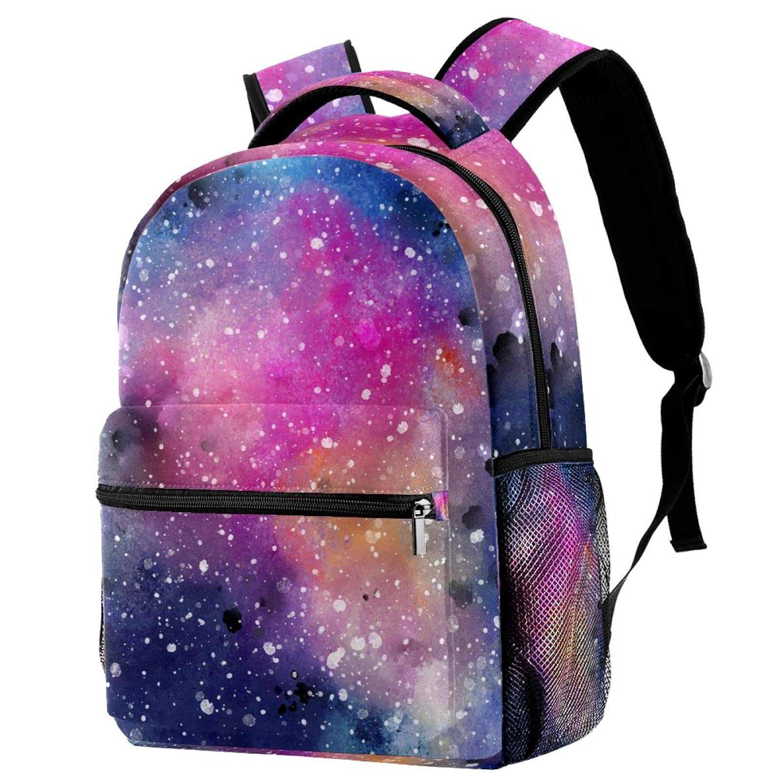 Sac à dos décontracté multicolore avec grand compartiment ordinateur portable - 7