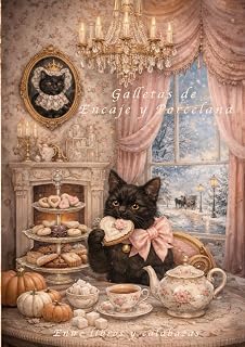 Galletas de Encaje y Porcelana: Recetario premium de masas finas · 100 recetas victorianas rococó + guías de mesa y regalos