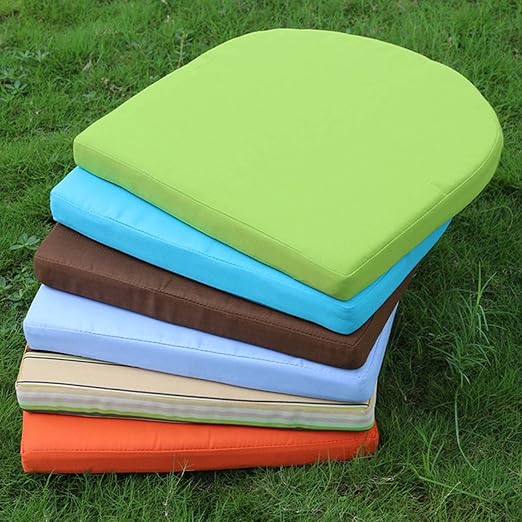 KingMSPG Outdoor Chair Seat Cushion UShaped 40/45/48cm,Waterproof
