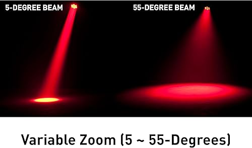 Miniatura 4 de Vizi Hex Wash7 DMX Accesorio móvil inteligente del lavado de la cabeza, iluminación LED DJ DMX