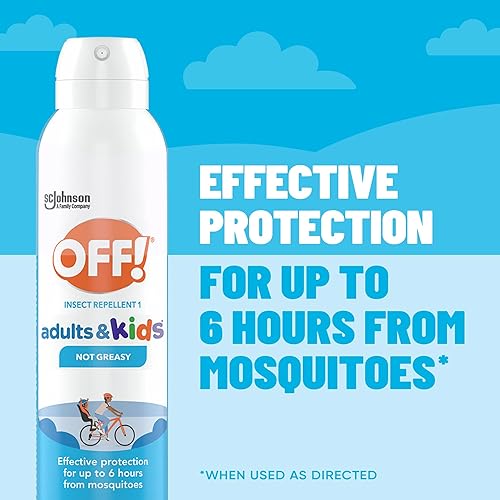 Miniatura 4 de OFF! Aerosol repelente de insectos para adultos y niños, espray de insectos sin fragancia para protección diaria contra mosquitos y garrapatas, 5