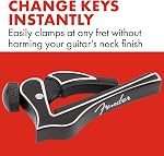 Fender Dragon Capo, Guitar Accessories, Black