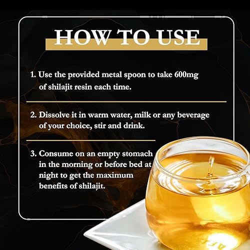 Miniatura 4 de Suplemento energético orgánico de Shilajit para hombres Resina Shilajit pura evoca la vitalidad primordial para tu esposo - 80% de ácido fúlvico