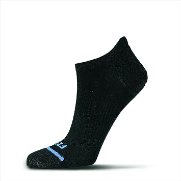 FITS Ultra Light No Show Running Socks for Men and Women, Merino Wool, Athletic Socks, Whole Foot Comfort