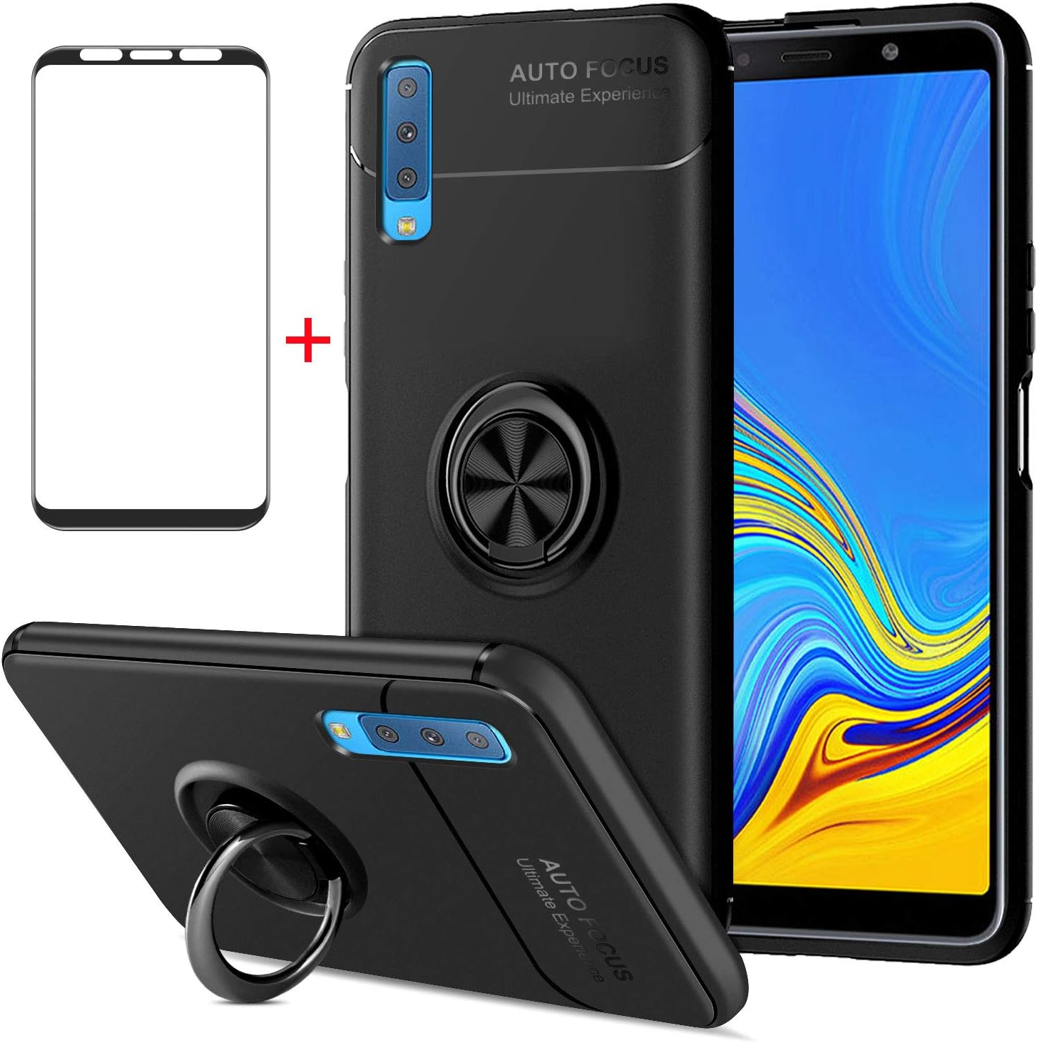 AKABEILA Samsung A7 2018 Tempered Glass Case, Burundi Ubuy