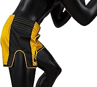 Vista 5 de Fairtex Pantalones cortos de boxeo Muay Thai de corte delgado