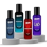 Beardo The Masculine Four- LSD,Mariner,Legend & GodFather Perfume for Men (20ml x 4) | Long Lasting Fragrance | Long Lasting Perfume for Men | Gift for Men | Gift for Friend